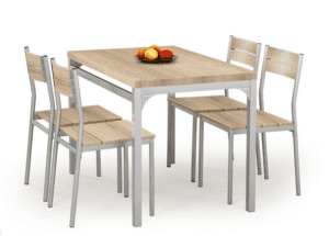 MALCOLM stół + 4 krzesła