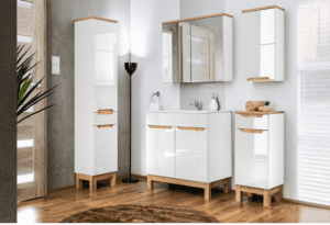 Zestaw mebli łazienkowych Bali Biały 60/02