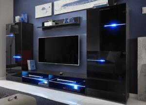 Meblościanka MODERN black