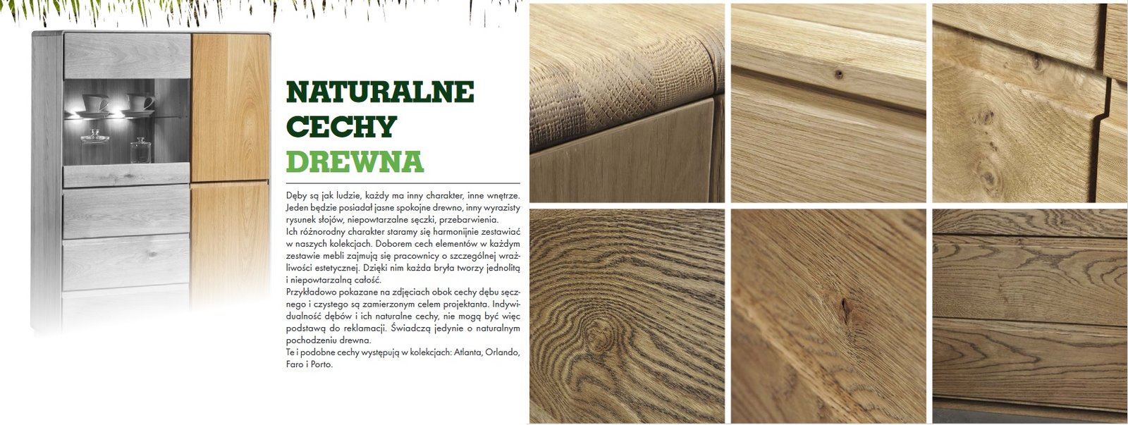 Naturalne cechy drewna w meblach