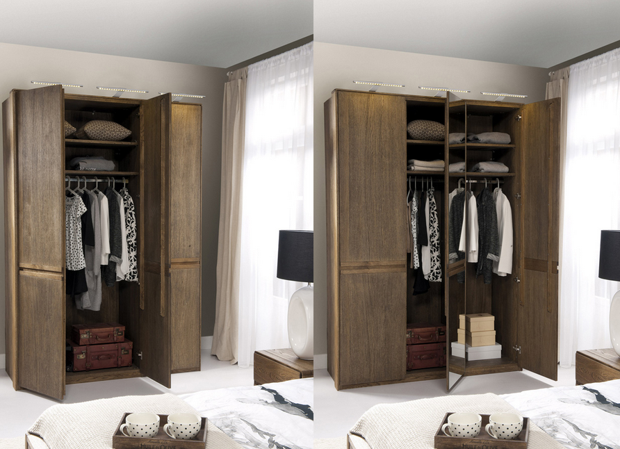 szafa 3 drzwi wnętrze