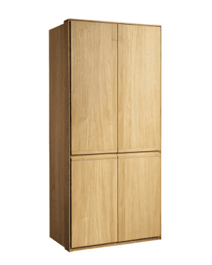 ATLANTA-02 dębowa szafa dwudrzwiowa 100 cm