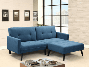 SOFA CORNER Z PODNÓŻKIEM