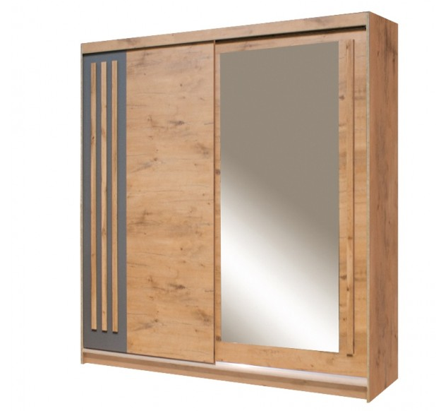 EFFECT - szafa przesuwna z lutrem i lamelami -LANCELOT, Fadome