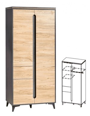 GAPPA SZAFA UBRANIOWA