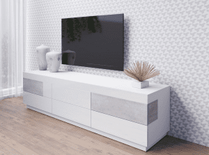 RTV SILKE 40 - Biały/colorado beton