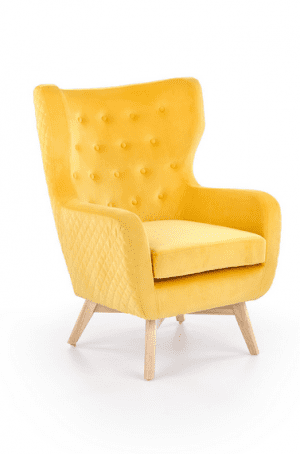 FOTEL MARVEL MUSZTARDOWY