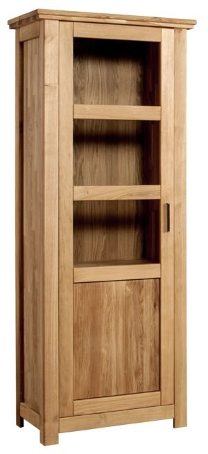 PORTO 10 Witryna dębowa 80 cm lewa  - DEKORT