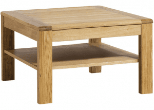 ATLANTA-66 ekskluzywny dębowy stolik kawowy 75 x 75 cm