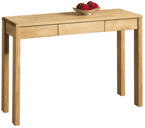 ATLANTA-55 ekskluzywna dębowa toaletka-biurko z szufladami 120 cm