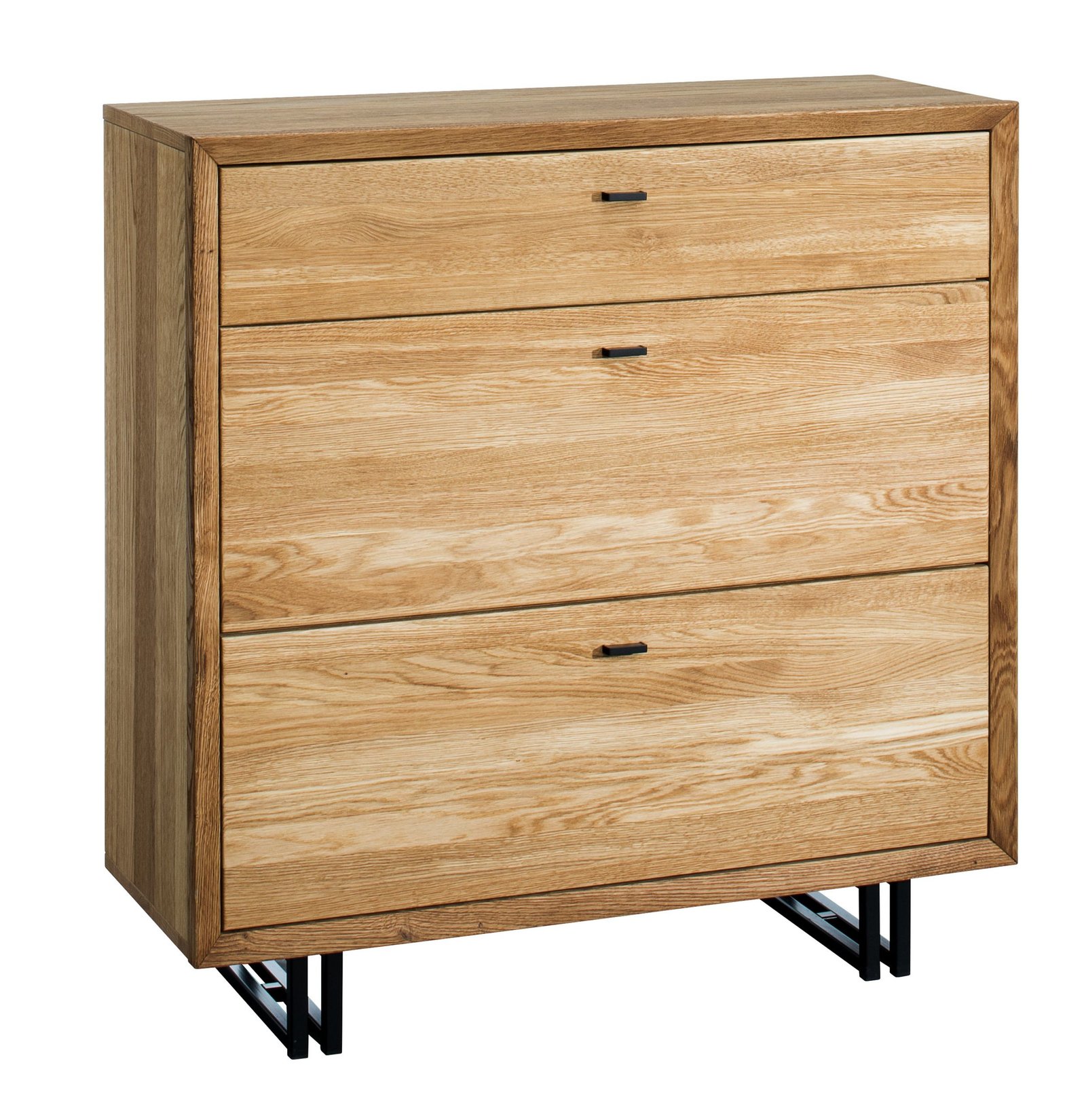 VIGO-10 dębowa komoda na buty do przedpokoju