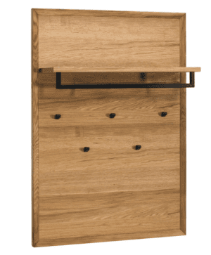 VIGO-40 ekskluzywny wieszak dębowy 85x120 w stylu LOFT Dekort