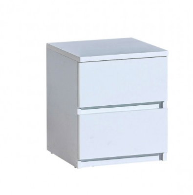 ARCA A10 szafka nocna z szufladami biały