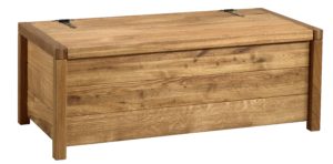 BOX 02 dębowa skrzynia otwierana 120 cm Dekort