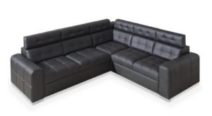 IRYS narożnik modułowy z funkcją spania, pojemnikiem i ruchomymi zagłówkami 270 x 240 cm