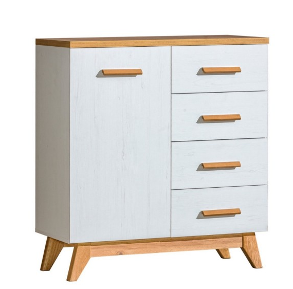 SVEN 08 komoda z szufladami w stylu skandynawskim