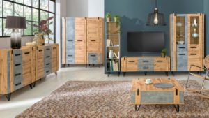 YOUNTH ROOM zestaw nr 3 mebli młodzieżowych na nóżkach w stylu LOFT