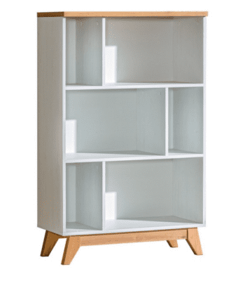 SVEN 06 regał w stylu skandynawskim na nóżkach 