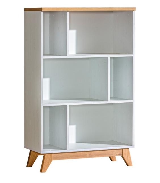 SVEN 06 regał w stylu skandynawskim na nóżkach