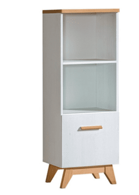 SVEN 07 wąski regał w stylu skandynawskim