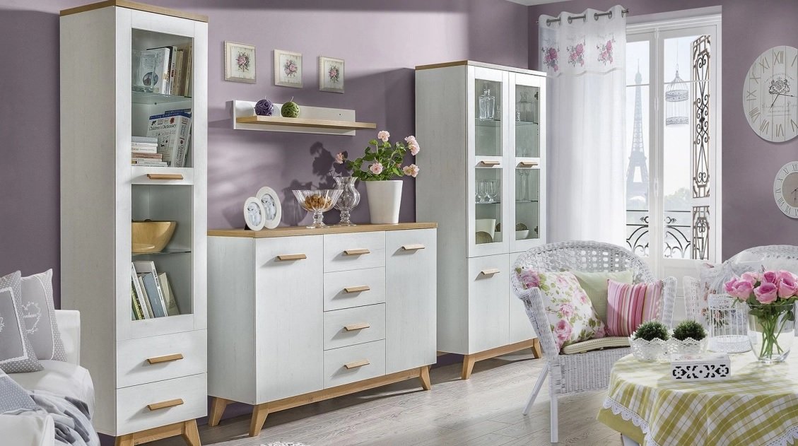 SVEN zestaw mebli do salonu w stylu skandynawskim