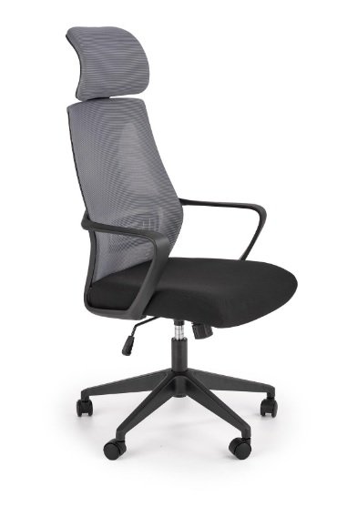 Fotel biurowy VALDEZ popiel  z magazynu