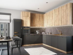 MARTYNA zestaw mebli kuchannych na wymiar - PROJEKT