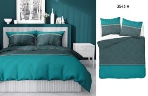 Pościel z satyny bawełnianej Home Satin 180 x 200 Verro 3543-a