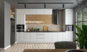 BLANKA zestaw mebli kuchennych na wymiar - PROJEKT