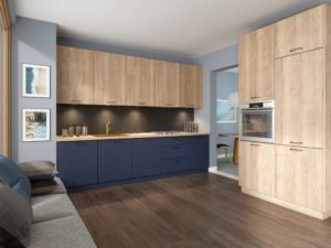 JESSICA nowoczesny zestaw mebli kuchennych - PROJEKT