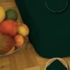 Prześcieradło z gumką Jersey Super Soft 160x200 Zieleń Butelkowa-74