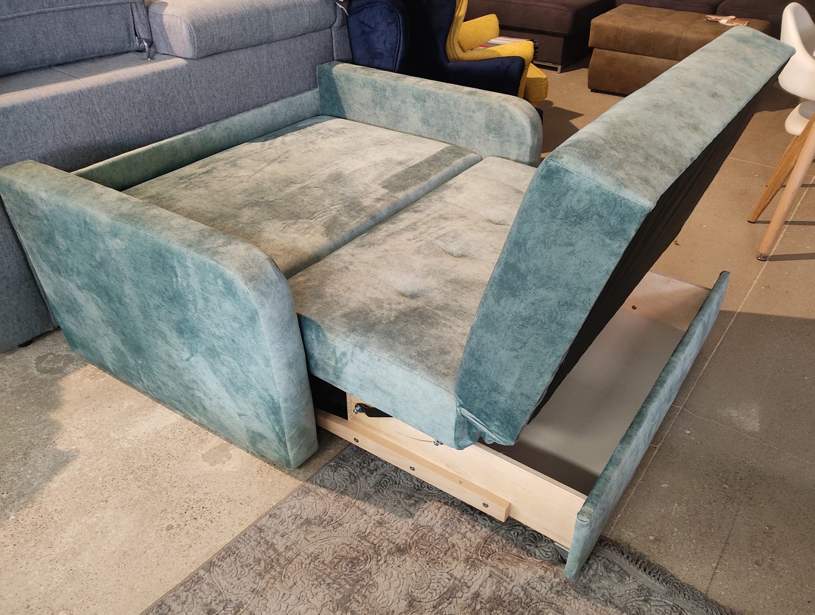 Sofka na wymiar, łóżko rozkładane, amerykanka, solidne łóżko młodzieżowe