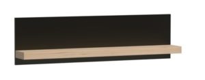 CALI-9 półka ścienna wisząca 120 cm Artisan-Czarny