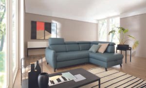 HUGO narożnik 2F-OTM/BK Etap-Sofa