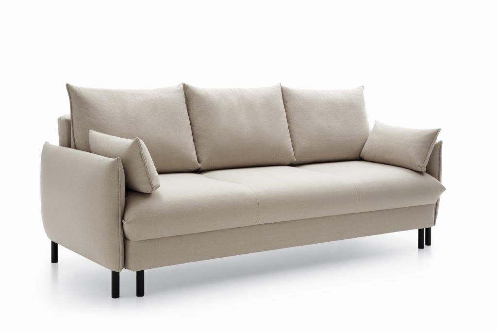 NESTO - sofa rozkładana na nóżkach - Etao-Sofa, automat DL, ekskluzywna sofa, miękka,