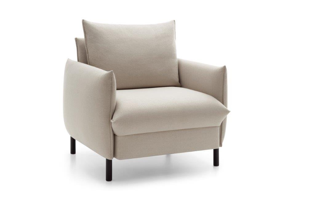 NESTO - ekskluzywny fotel na nóżkach, komfortowy, do małych pomieszczeń, Etap-Sofa