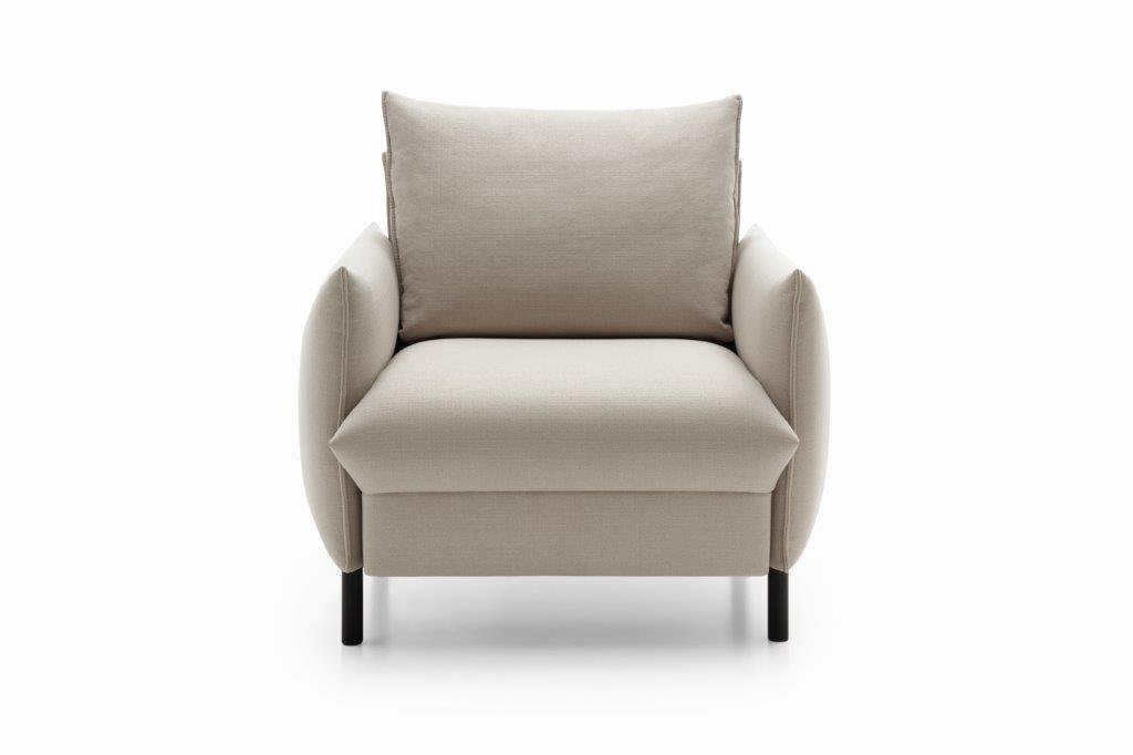 NESTO - ekskluzywny fotel na nóżkach, komfortowy, do małych pomieszczeń, Etap-Sofa