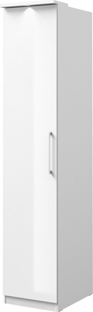 Szafa OPTIMA typ-17  Biały / Biały Połysk