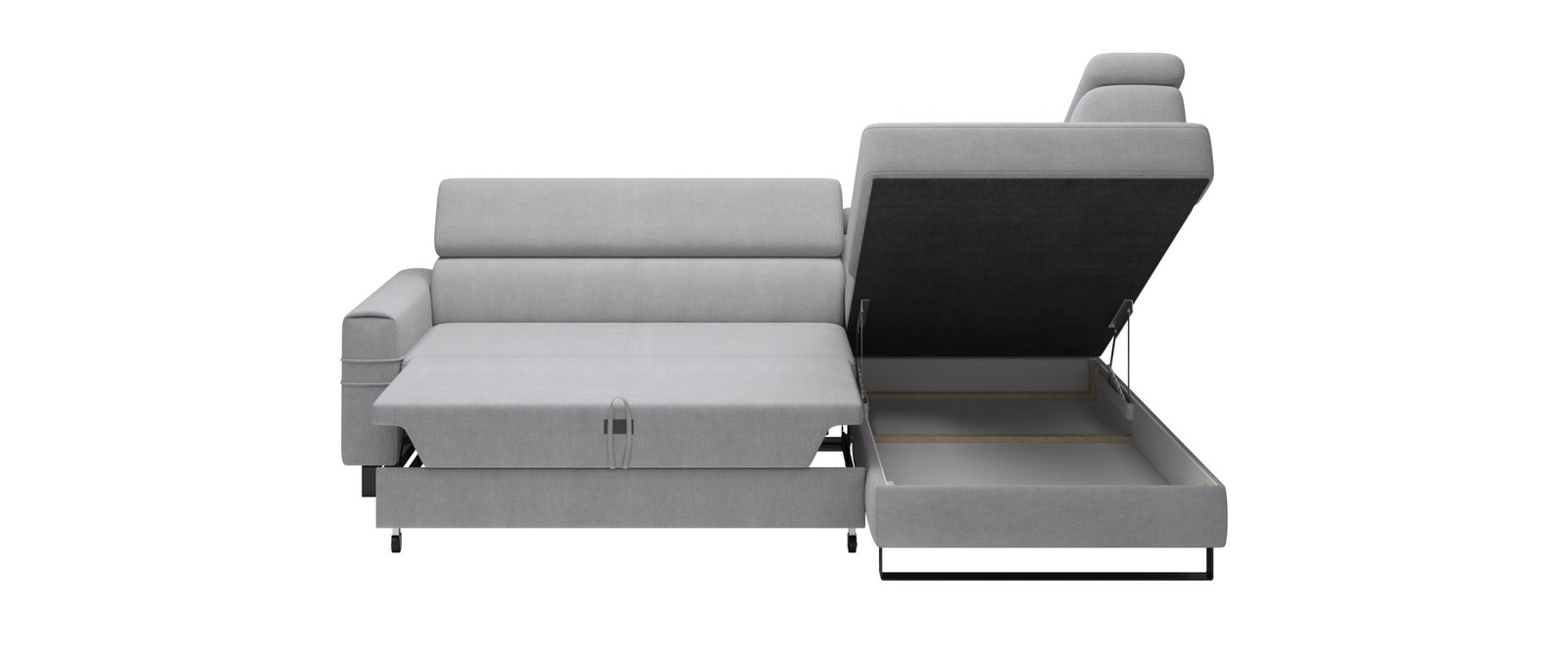 LIVIO - narożnik na nóżkach - wersal