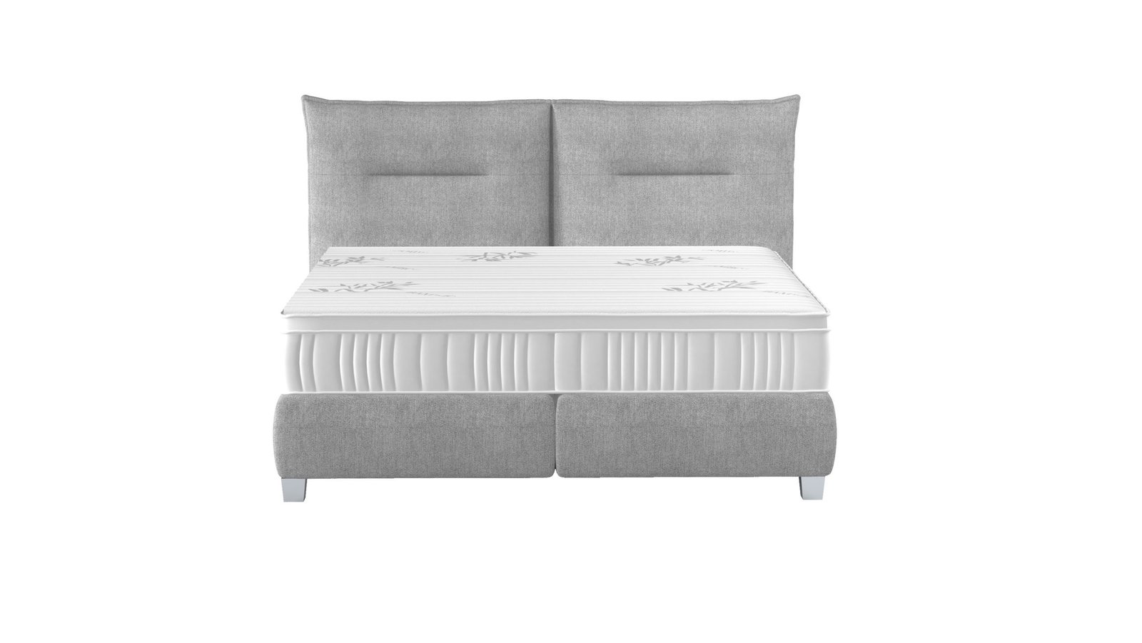 FOG - łóżko tapicerowane na nóżkach do sypialni, wersal