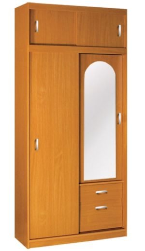 Szafa garderobiana do przedpokoju o szerokości 100 cm - KAJTEK