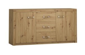 Komoda dwudrzwiowa z szufladami o szerokości od 156 cm MEGAN–K5