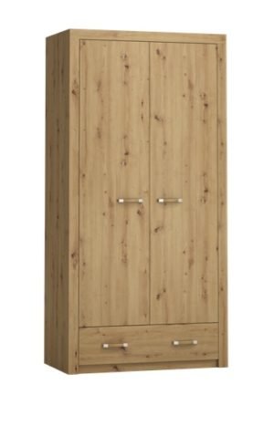 Szafa dwudrzwiowa z szufladami o szerokości od 100 cm MEGAN–S100