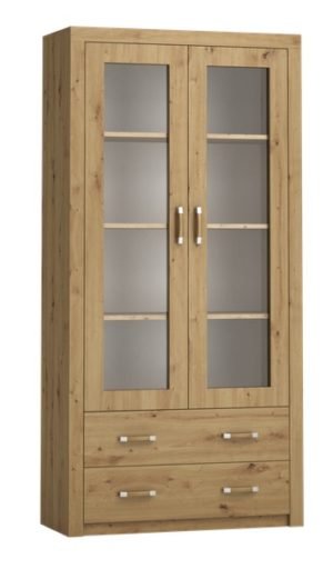 Witryna dwudrzwiowa z szufladami o szerokości od 100 cm MEGAN–W2