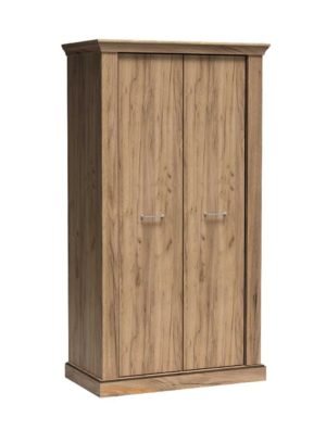 ANTICA-16 stylowa szafa dwudrzwiowa 107 cm Kraft Złoty