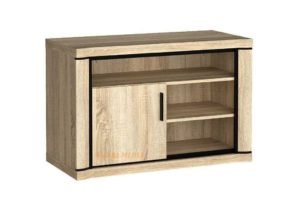 DALLAS-11 niewielka szafka RTV jednodrzwiowa 110 cm Dąb Sonoma, Truflowy