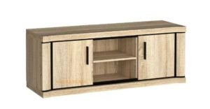 DALLAS-12 dwudrzwiowa szafka RTV 140 cm Dąb Sonoma, Truflowy