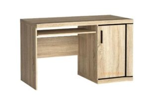 DALLAS-13 biurko komputerowe z półką 60 x 130 cm Dąb Sonoma, Truflowy