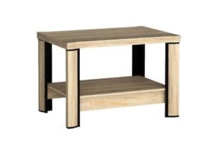 DALLAS-14 stolik kawowy, ława do salonu 60 x 90 cm Dąb Sonoma, Truflowy