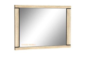 DALLAS-09 lustro ścienna wiszące 115 x 80 cm Dąb Sonoma, Truflowy